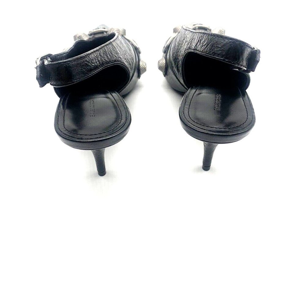 Balenciaga Cagole Pointed Toe Slingback Sandal - Picture 3 of 6